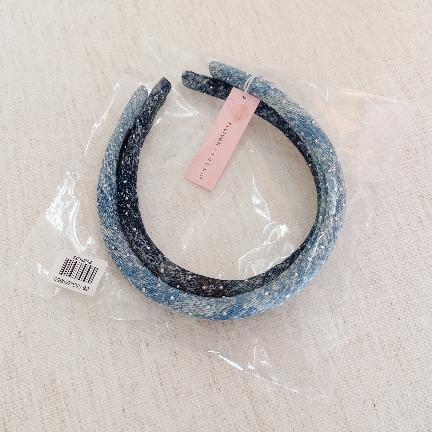 Slim and Shine Jean Headband Set of 2
