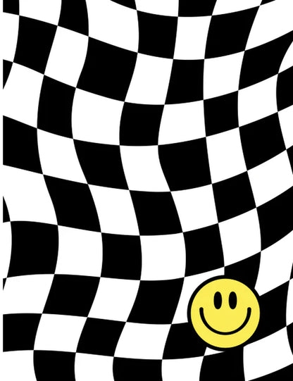 Wavy Check Butter Soft Throw Blanket