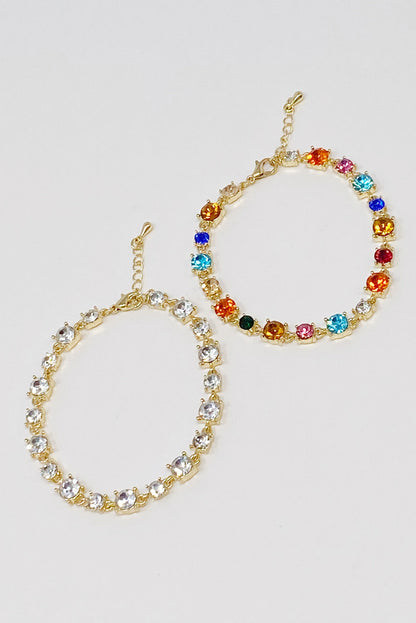 Crystals All around Bracelet