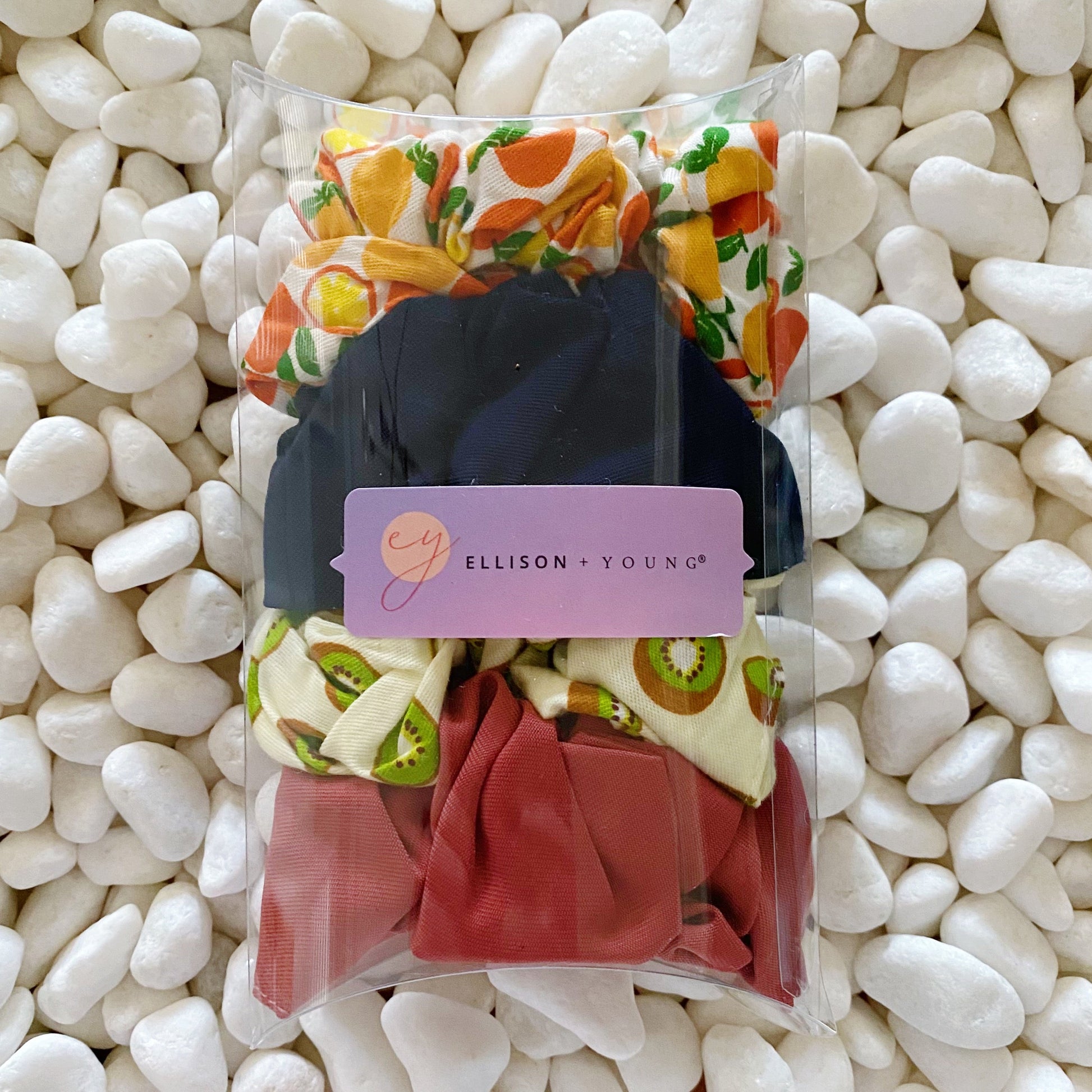 Orchard Sweet Hair Scrunchie Set of 4