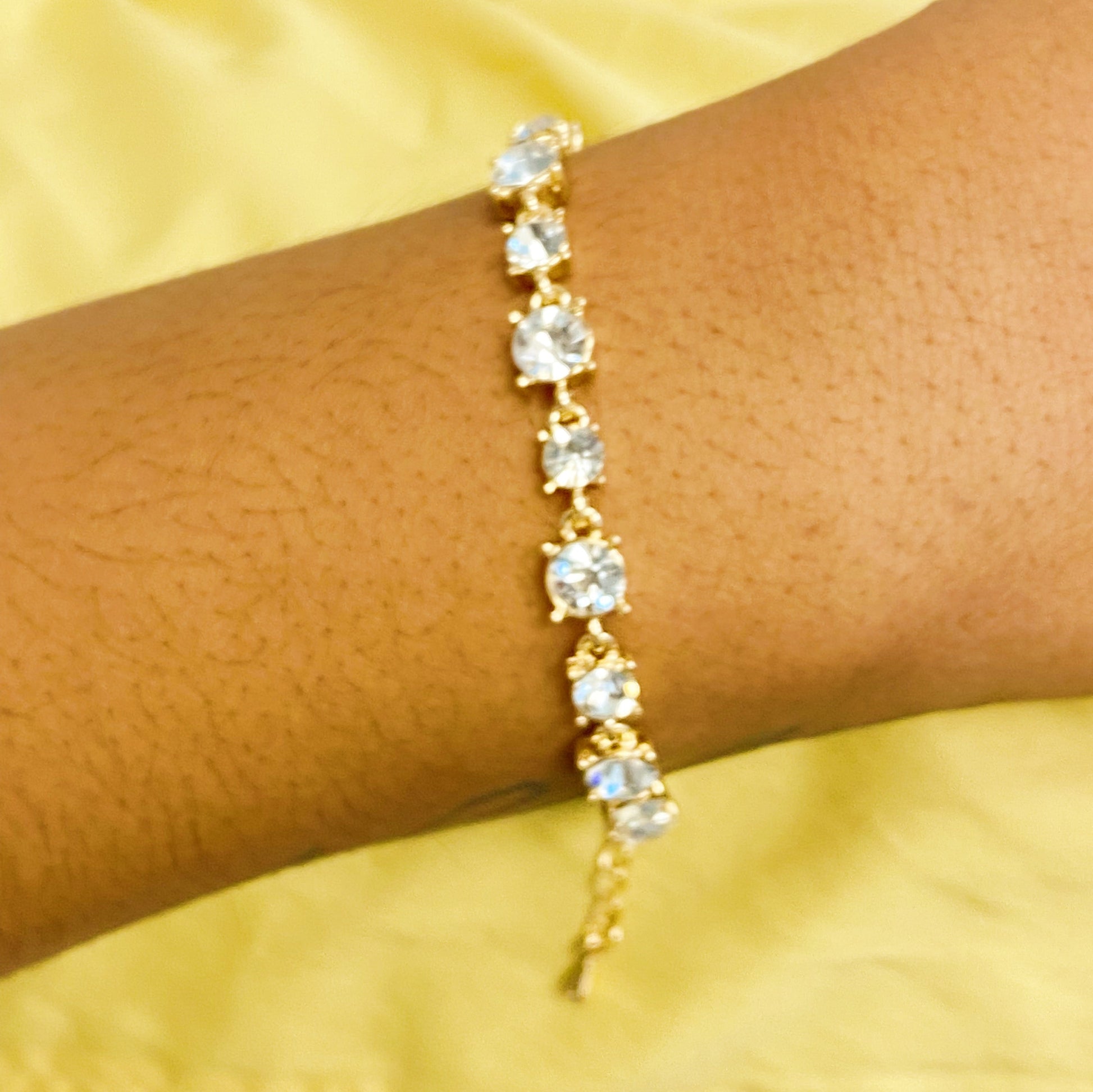 Crystals All around Bracelet