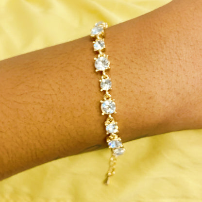 Crystals All around Bracelet
