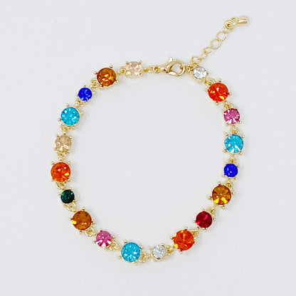 Crystals All around Bracelet