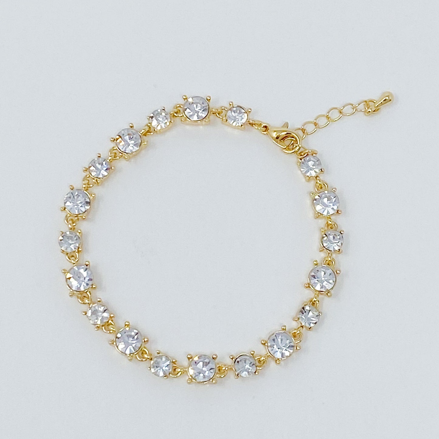 Crystals All around Bracelet