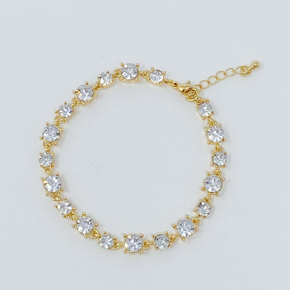 Crystals All around Bracelet