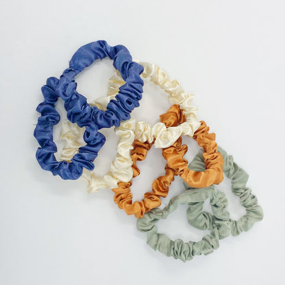 Satin Self Care Scrunch Set of 8