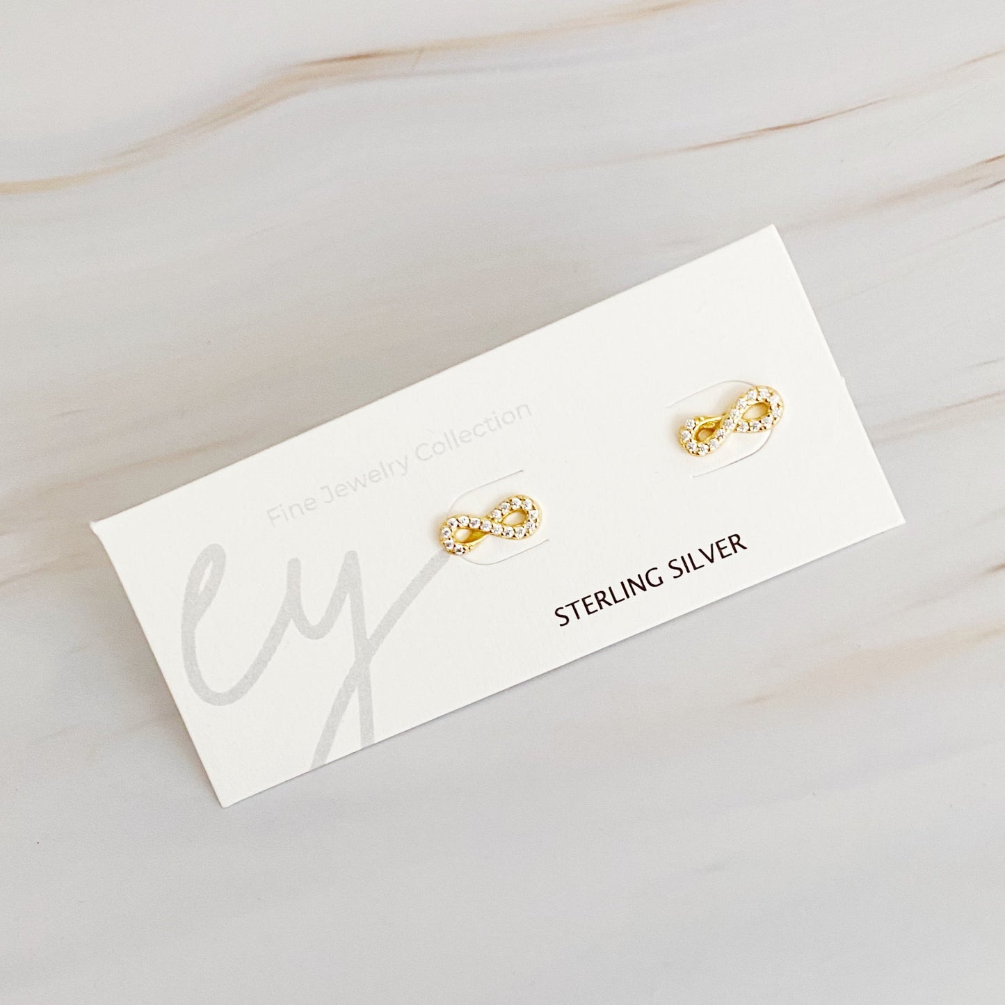 Mini Sparkle Mini Stud Sterling Silver Earrings