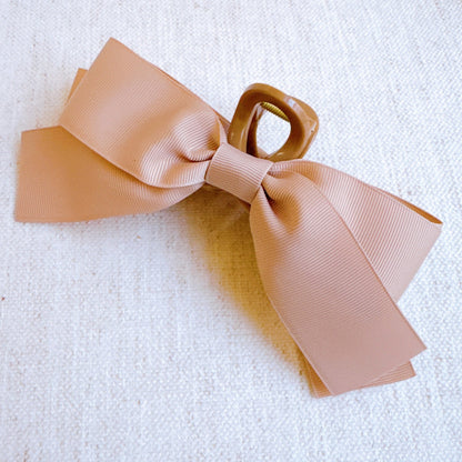 Gross Grain Bow Hair Claw
