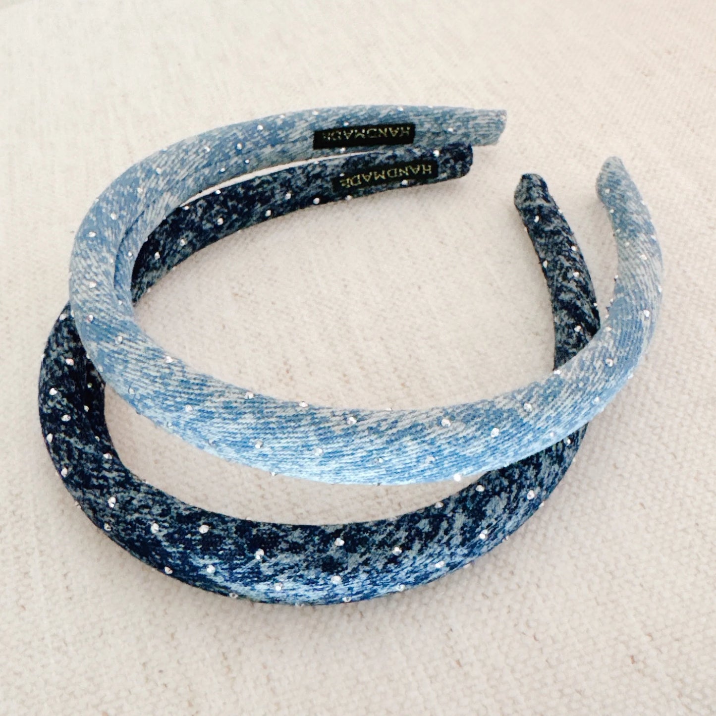 Slim and Shine Jean Headband Set of 2