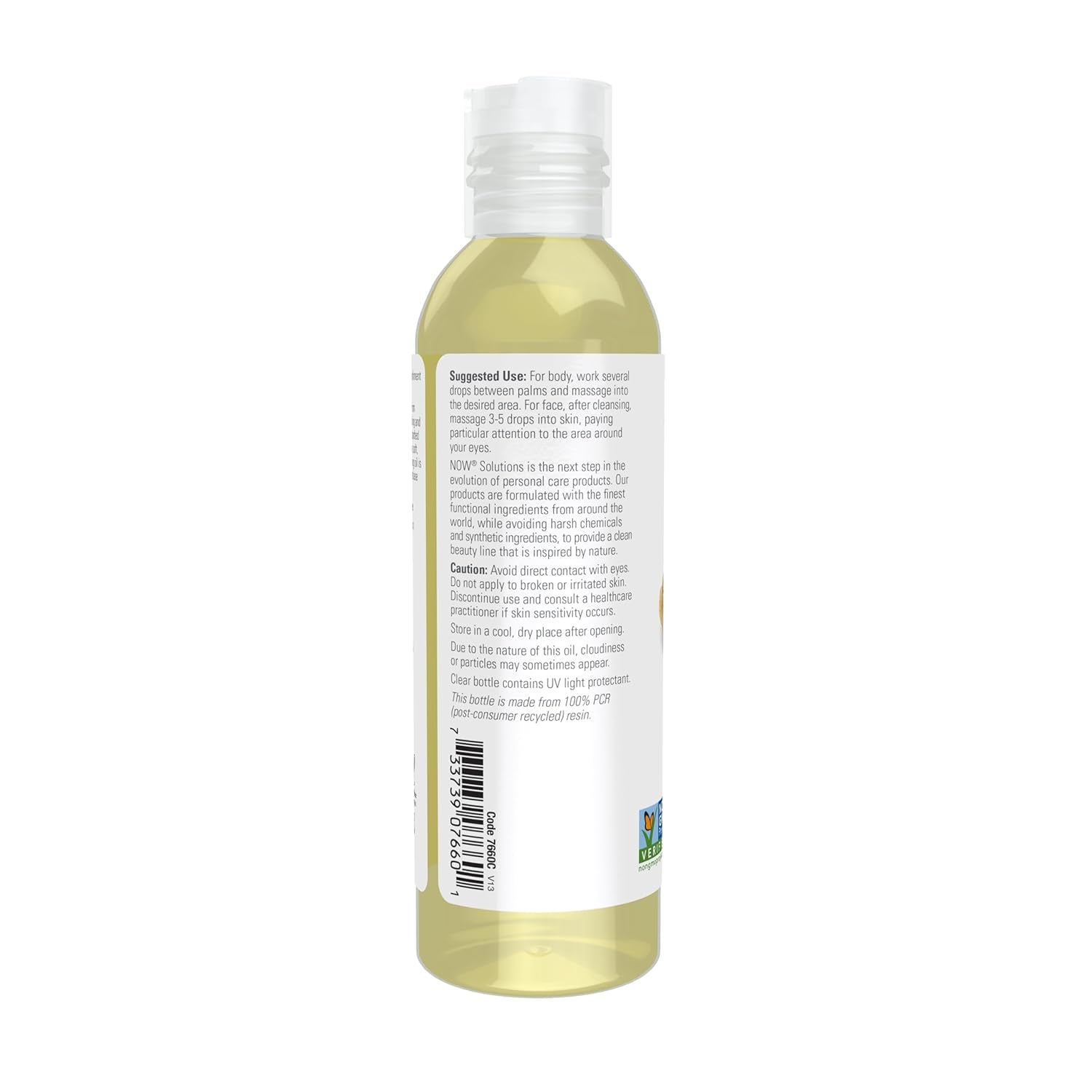 Solutions, Sweet Almond Oil, 100% Pure Moisturizing Oil, Promotes Healthy-Looking Skin, Unscented , 4-Ounce
