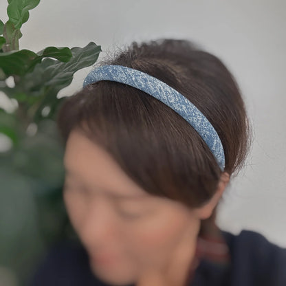 Slim and Shine Jean Headband Set of 2